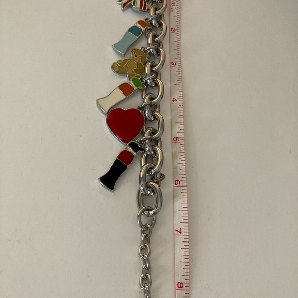 Moschino Timeless Charm Bracelet VTG - Picture 6 of 8